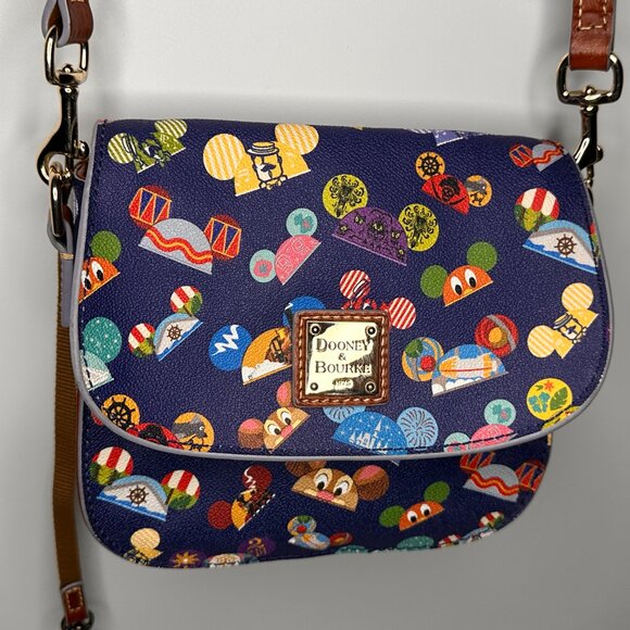 Dooney & Bourke Disney Mickey Ears Print Crossbody Bag - Picture 3 of 12